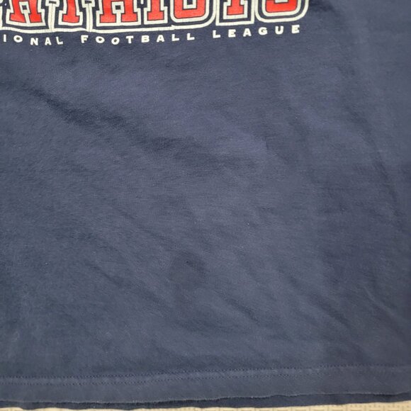 New England Patriots 2004 Champions Men's Tshirt Size 2X Navy Blue - Picture 3 of 5
